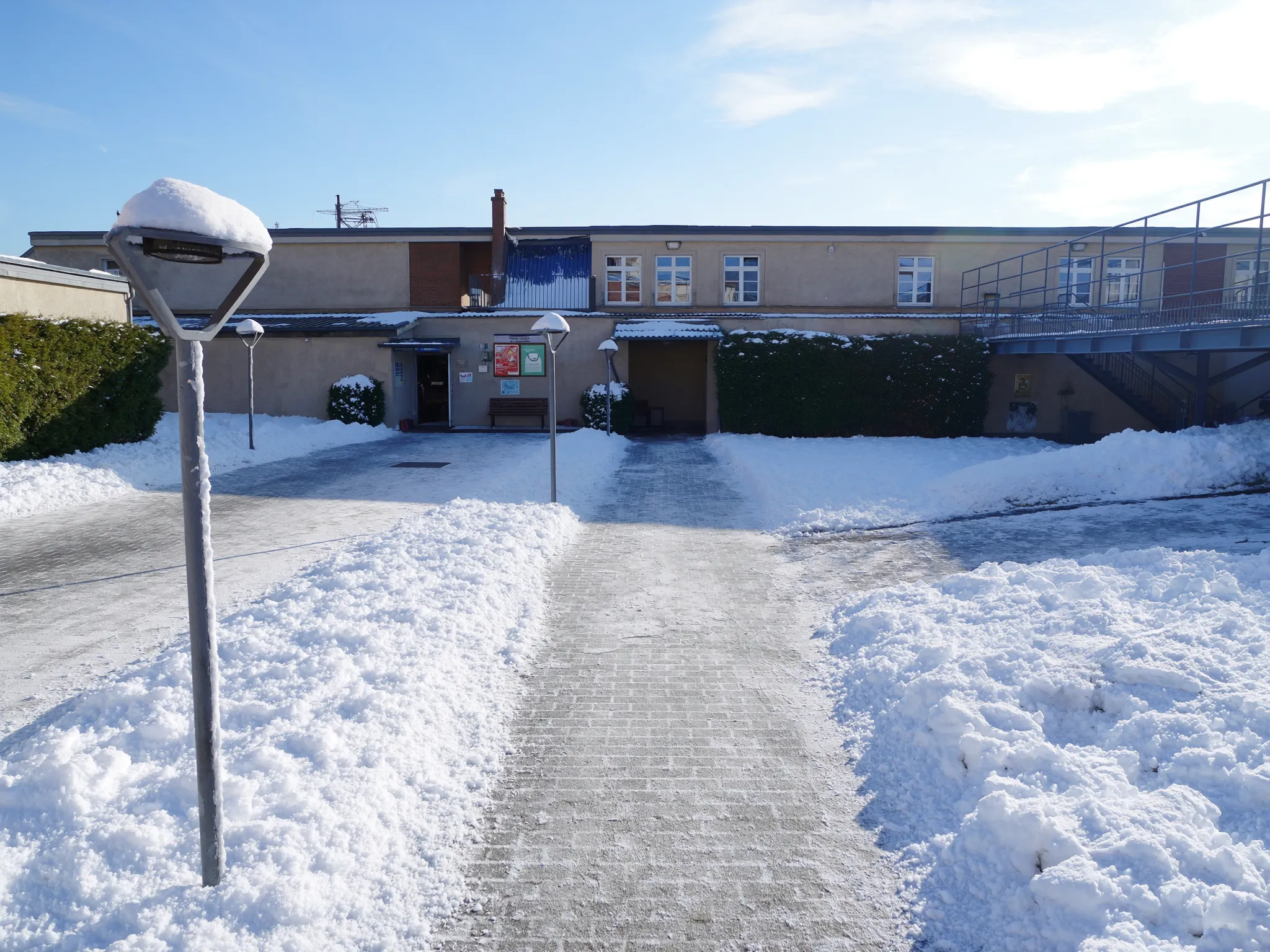 Hof geräumt
